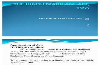 Hindu Marraige Act