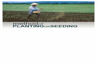 Method for Planting or Seeding