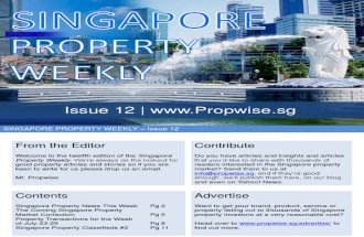 Singapore Property Weekly Issue 12