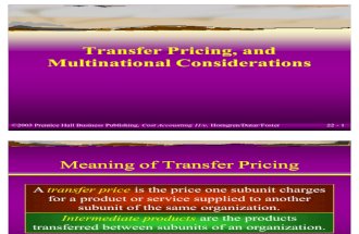 Transfer Pricing Rectified
