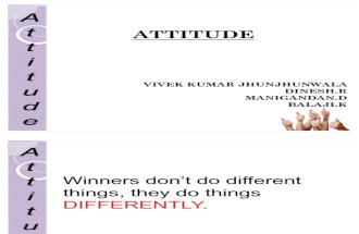 Attitude and Confidence