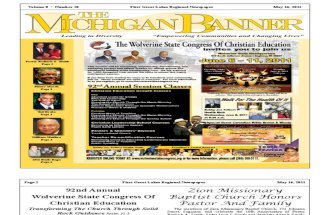 The Michigan Banner May 16, 2011 Edition