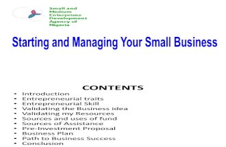 Starting and Managing Your Business 2