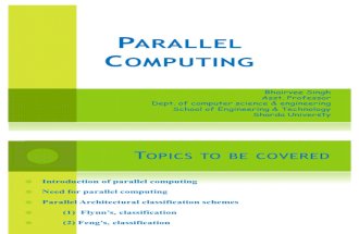 Parallel Computing(Unit5)