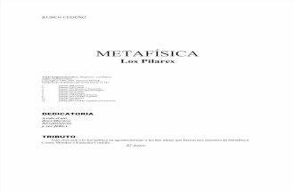 Metafísica -Pilares- Rubén Cedeño