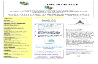 Pinecone - Feb. 2010