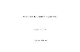 Motion Builder Tutorial