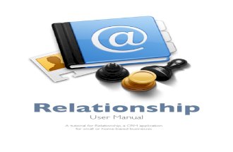 Relationship 2 User Manual