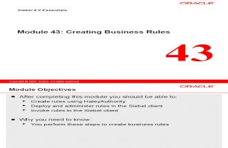 43ESS Creating Business Rules
