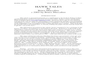 Hawk Tales