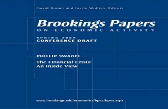Spring 2009 Philip Swagel Paper
