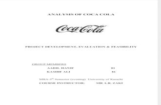 Our Coca Cola Company Project