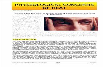 Physiological Concerns of Heat