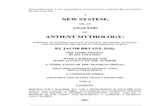 an Analysis of Antient Mythology. Volume I.
