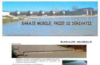 Baraje mobile, prize si derivatii