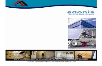 Adonis- GM Profile