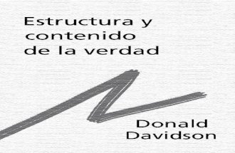 estructura y contenido de la verdad- donald davidson