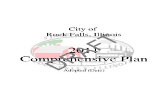 Draft of the Rock Falls Comprehensive Plan