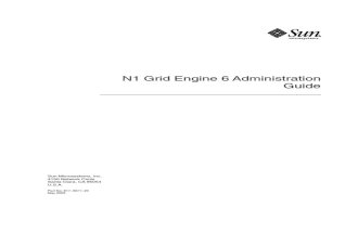 N1 Grid Engine 6 Administration Guide