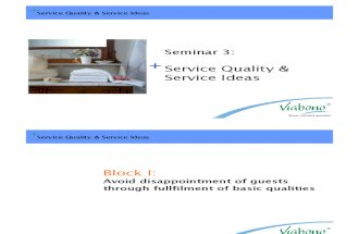 service quality and service ideas