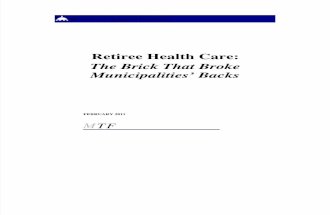 Massachusetts Taxpayers Foundation Report On Retiree Health Care