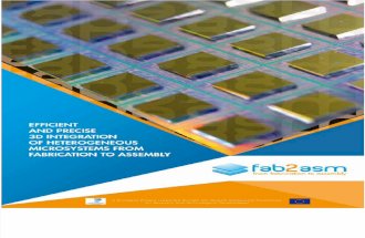 FAB2ASM : Efficient and Precise 3D Integration of Heterogeneous Microsystems from Fabrication to Assembly