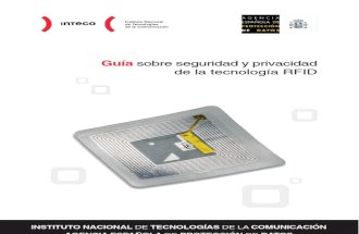 Guia sobre seguridad y privacidad de la tecnología RFID - INTECO