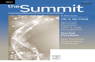 Summit Magazine Winter 2010