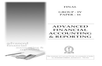 Advanced Financial Accounting %26 Reporting