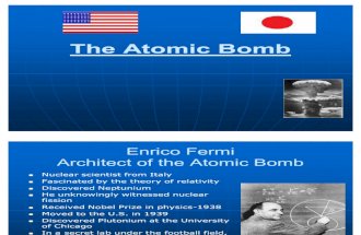 Atomic Bomb Presentation