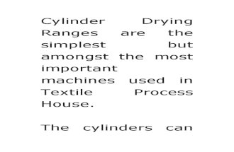 Drying Cylinders