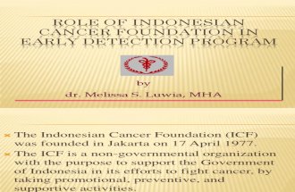 Role Of Indonesian Cancer Foundation In Early Detection Program