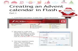 Creating an Advent Calendar in Flash