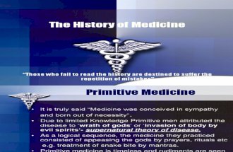 Histroy of Medicine