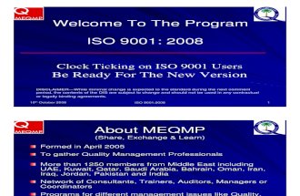Oct 2008 -IsO 9001-2008-9 Standard by Asim Baig