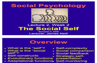 Lecture2 Social Self 24326