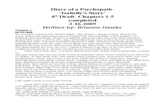Diary of a Psychopath- CH. 1-5 Fourth Draft Rough Version2