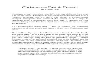 Christmases Past and Present
