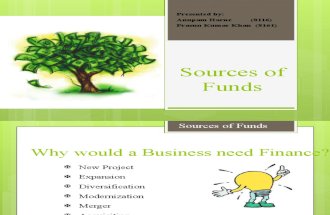 Sources of Fund