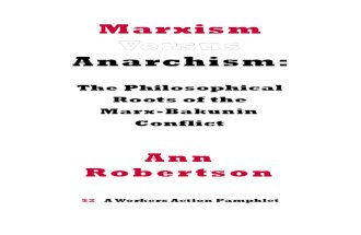 Marxism Anarchism