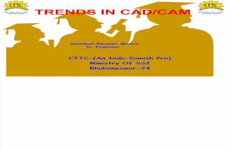 Trends of Cadcam
