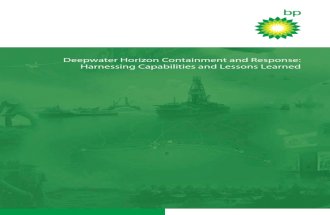 BP's Report on Deepwater Horizon Containment Response