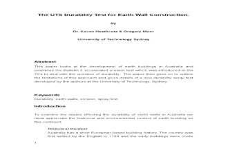 UTS-DurablityTestForEarthWallConstruction
