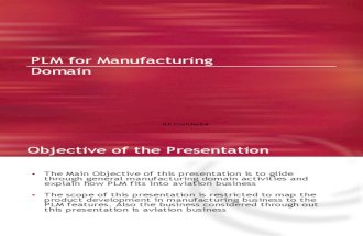 PLM for Manufacturing Domain