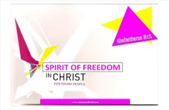 RT Spirit of Freedom in Christ