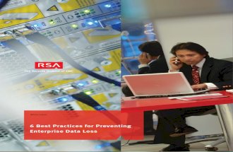 6 Best Practices for Preventing Enterprise Data Loss