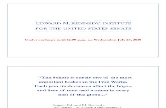 Edward M. Kennedy Institute Design