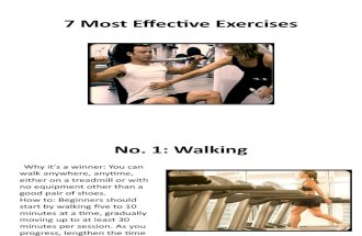 7 Most Effective Exercises
