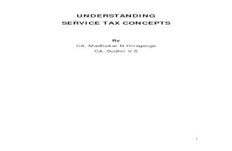 Understanding Service Tax Concepts June 10