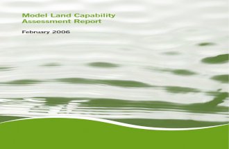 Model Land Capability Assessment Report